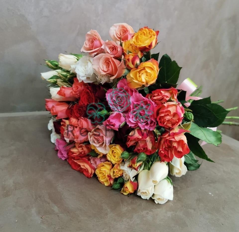 Букет цветов из: Розы в Заречный