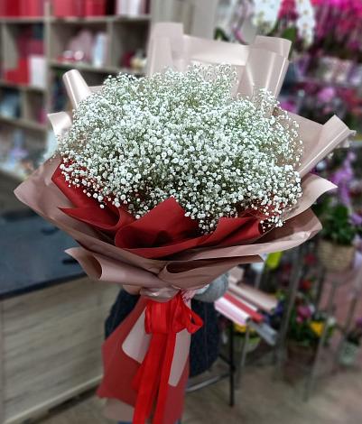 Букет цветов из: Гипсофила в Заречный