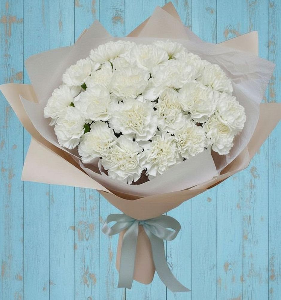 Букет цветов из: Гвоздики в Заречный