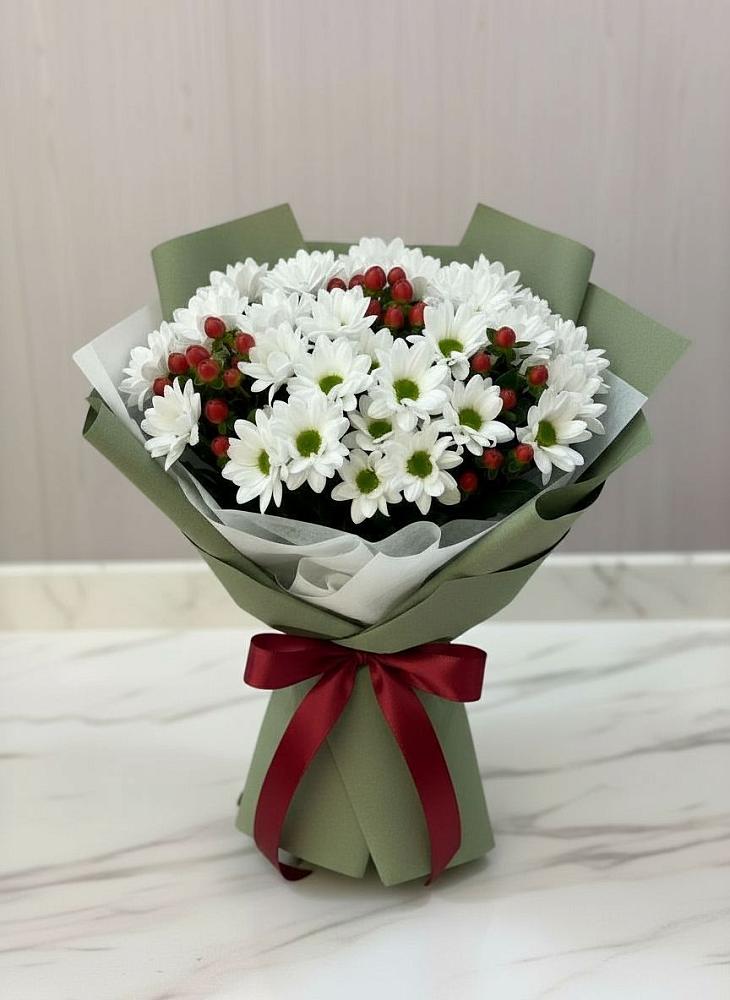 Букет цветов из: Хризантемы в Заречный