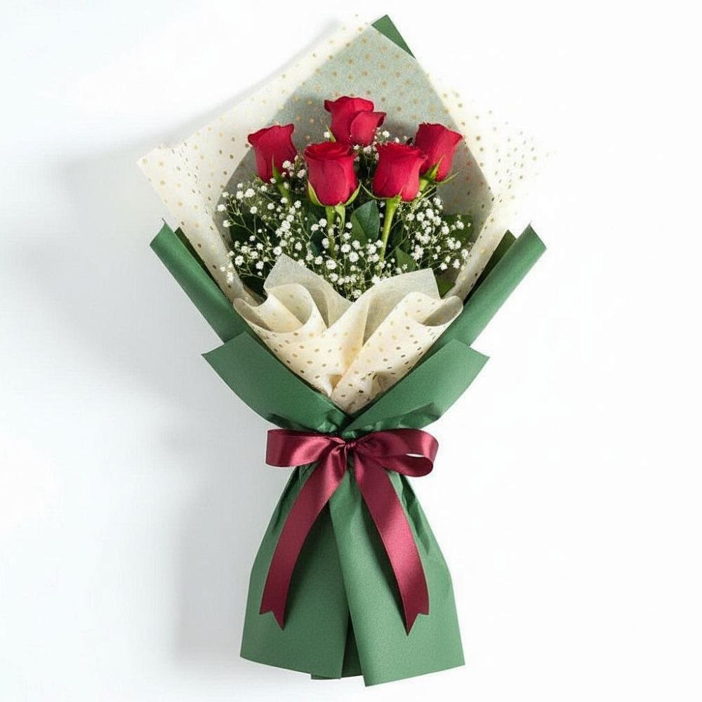 Букет цветов из: Розы в Заречный