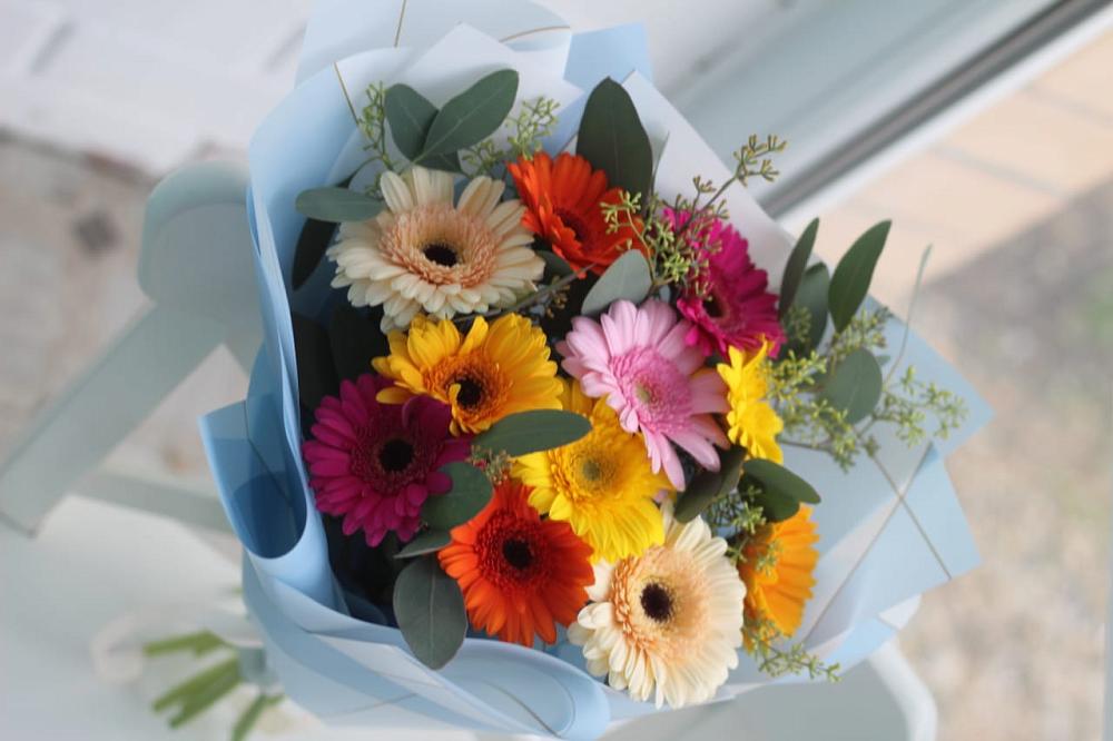 Букет цветов из: Герберы в Заречный