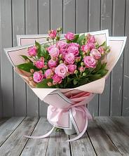 Букет Розовый кустик в Заречный