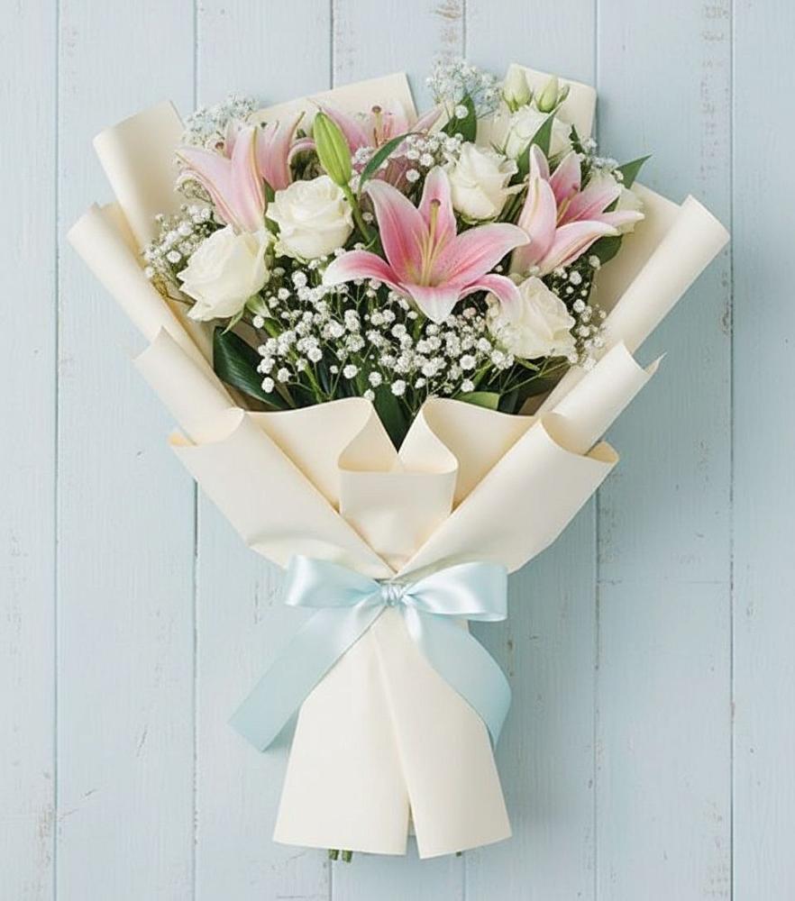 Букет цветов из: Лилии в Заречный