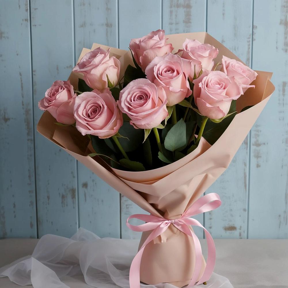 Букет цветов из: Розы в Заречный