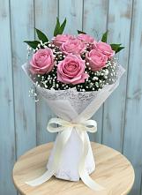 Букет цветов из:  Розы в Заречный