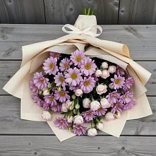 Букет цветов из:  Розы и Хризантемы #REPLACE_PRED# Заречный