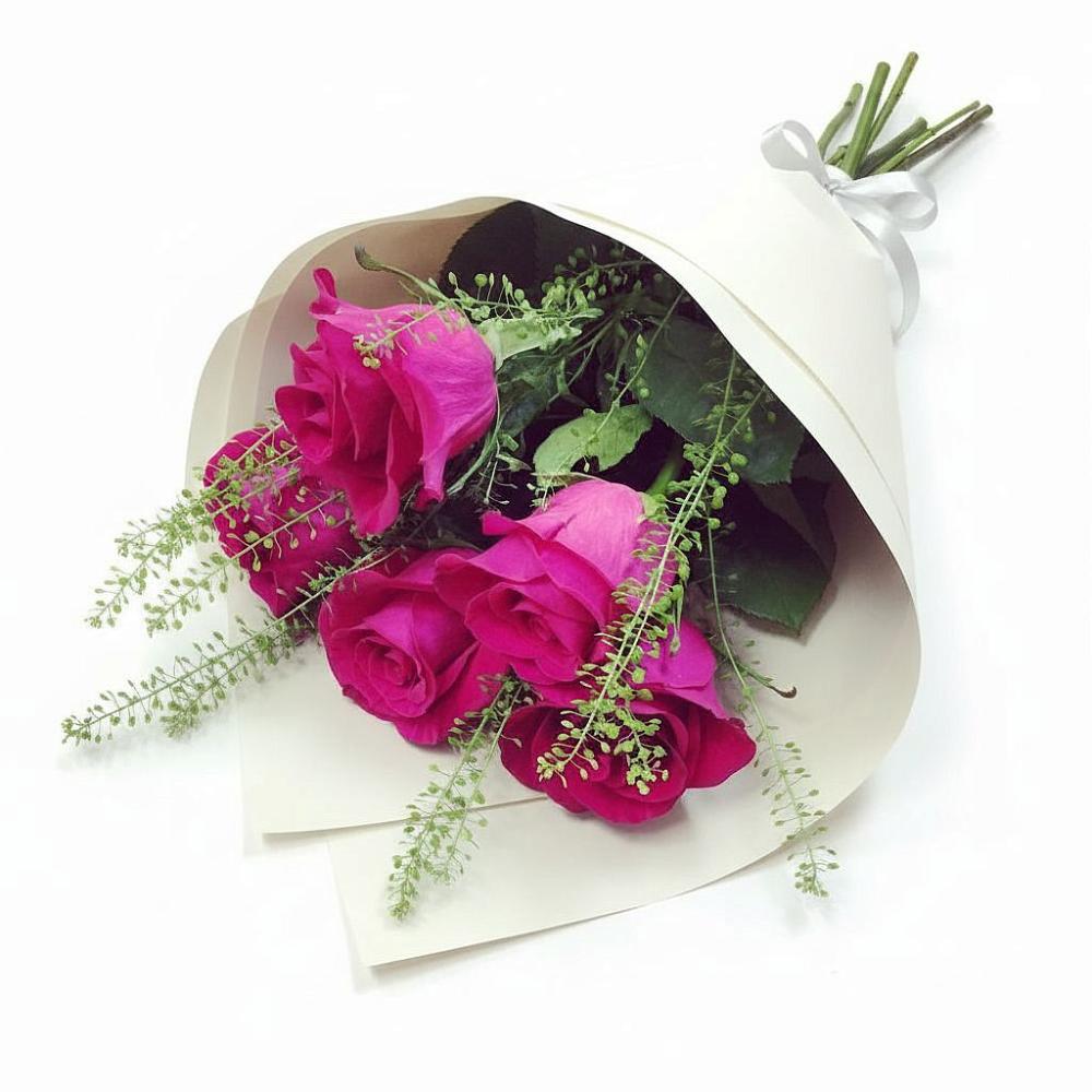 Букет цветов из: Розы в Заречный