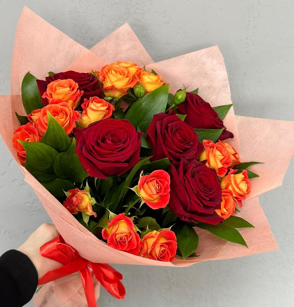 Букет Любовь и восторг в Заречный