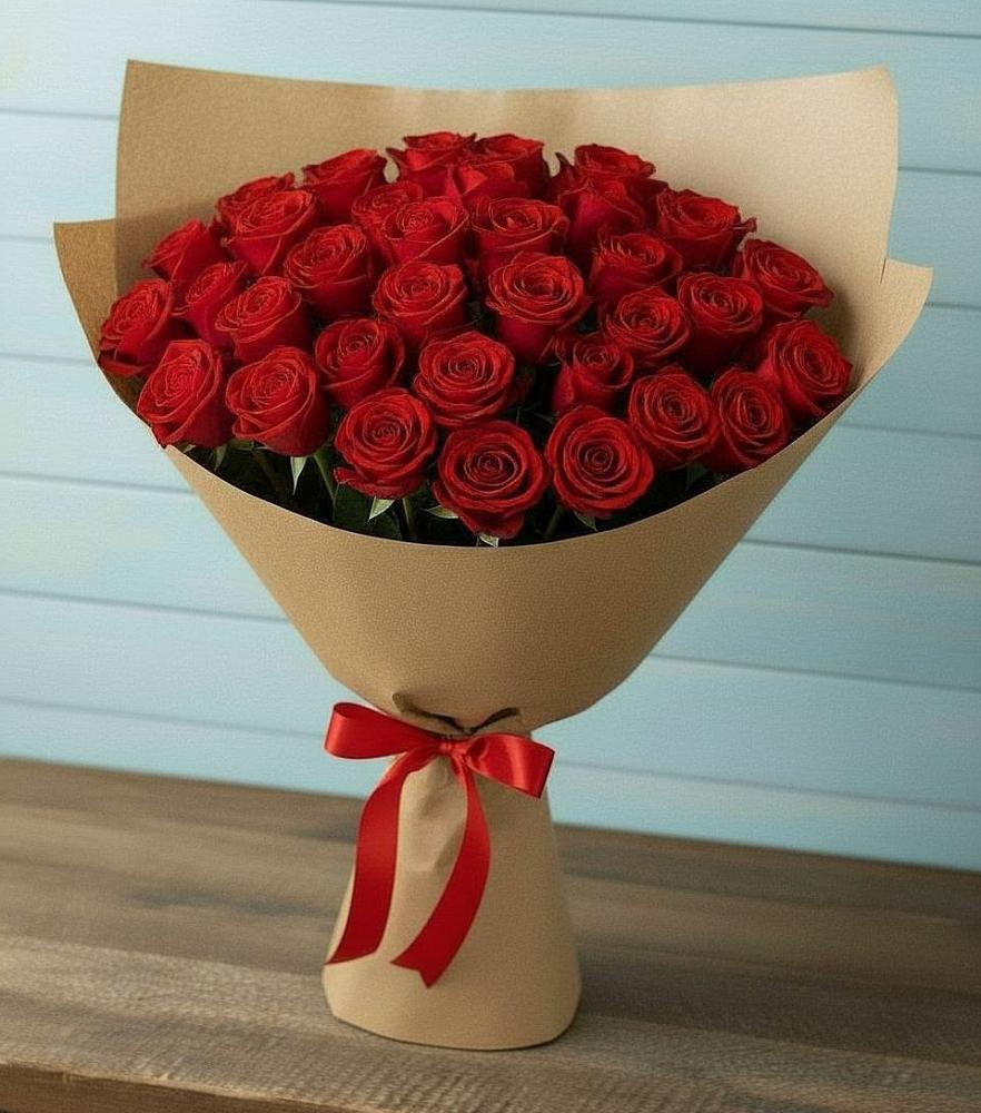 Букет Красные розы Милано в Заречный