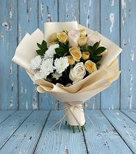 Букет цветов из:  Розы и Хризантемы в Заречный