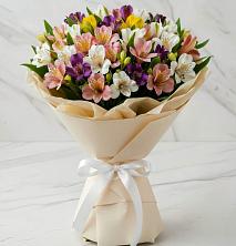Букет цветов из:  Альстромерии в Заречный