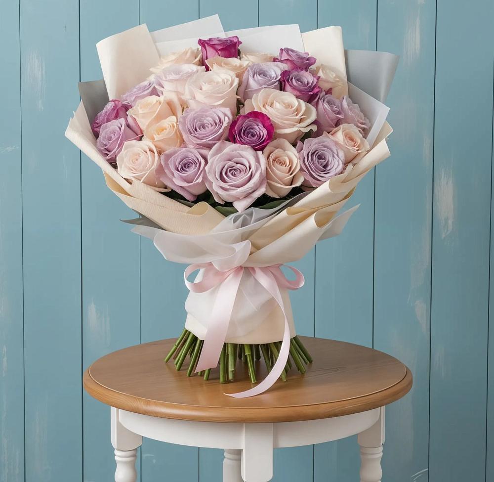 Букет цветов из: Розы в Заречный