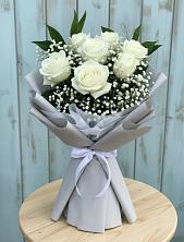 Букет цветов из:  Розы в Заречный