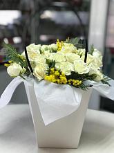 Цветочная композиция из Розы  в Заречный