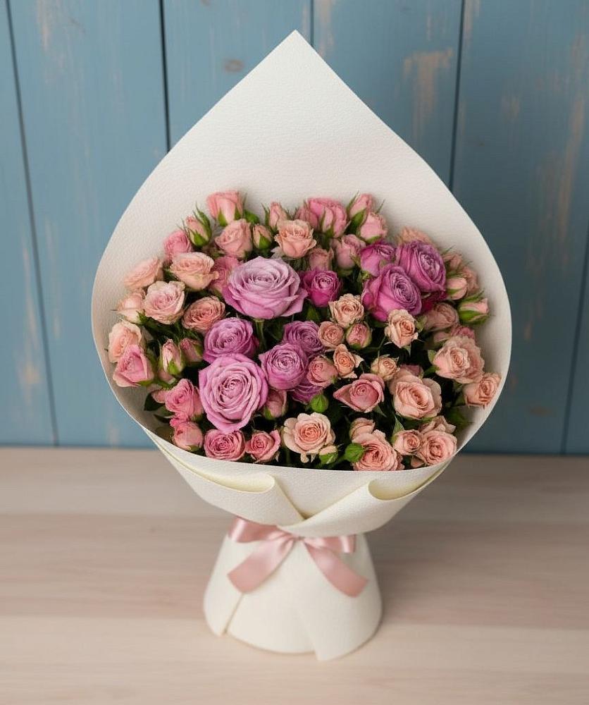 Букет цветов из: Розы в Заречный