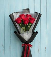 Букет цветов из:  Розы в Заречный