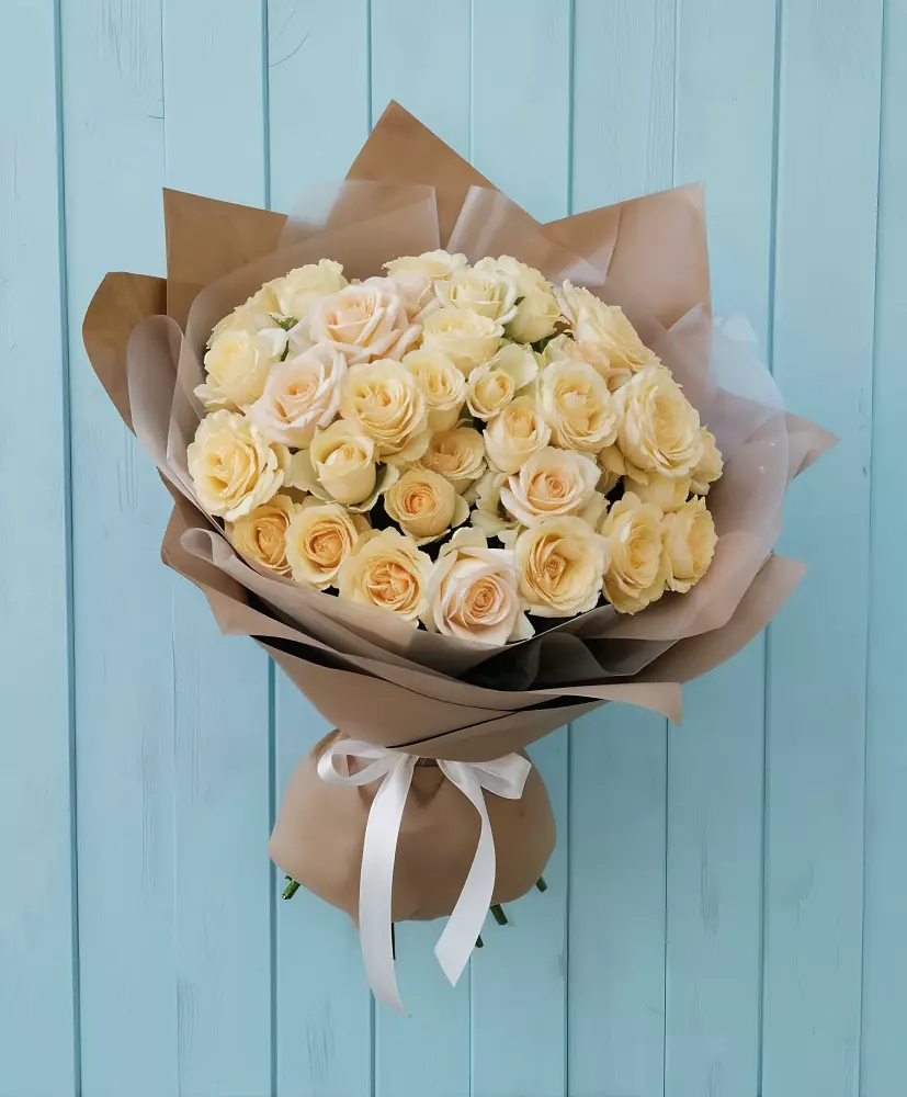 Букет Кремовое облако в Заречный