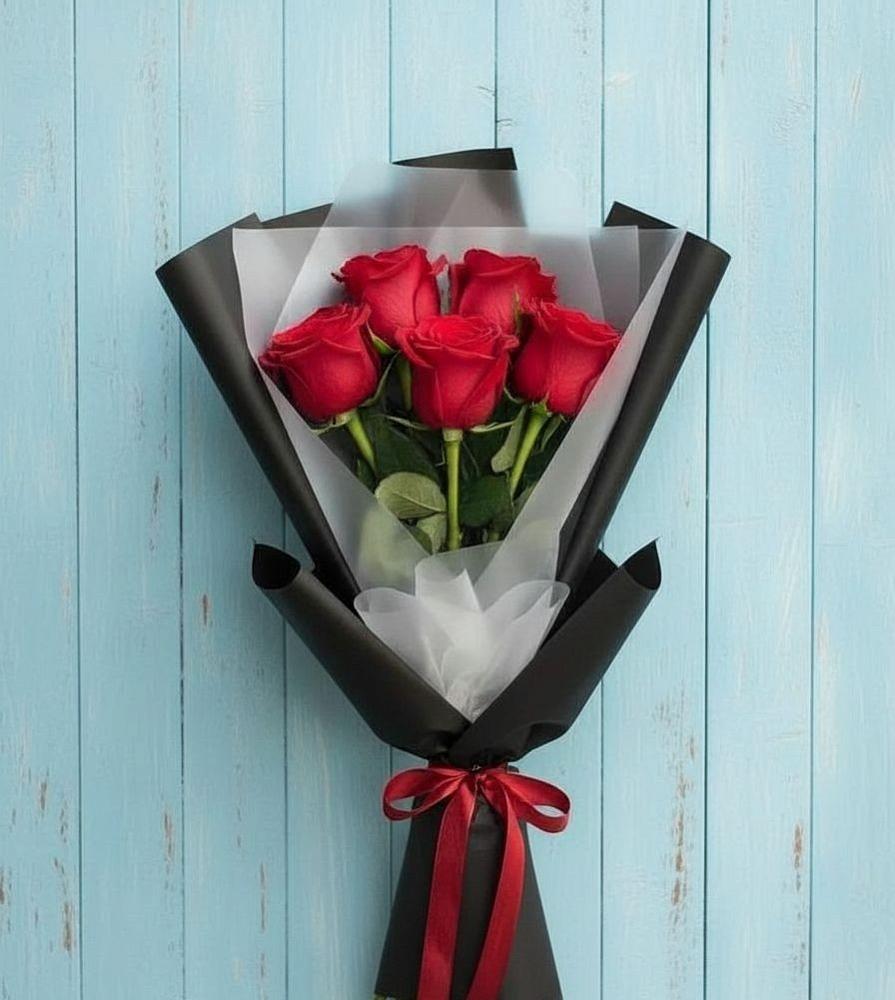 Букет цветов из: Розы в Заречный