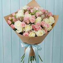 Букет цветов из:  Розы в Заречный